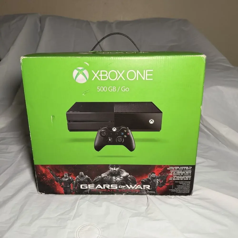 Original Microsoft Xbox One Model 1540 Console With Games, Box & Extras Read